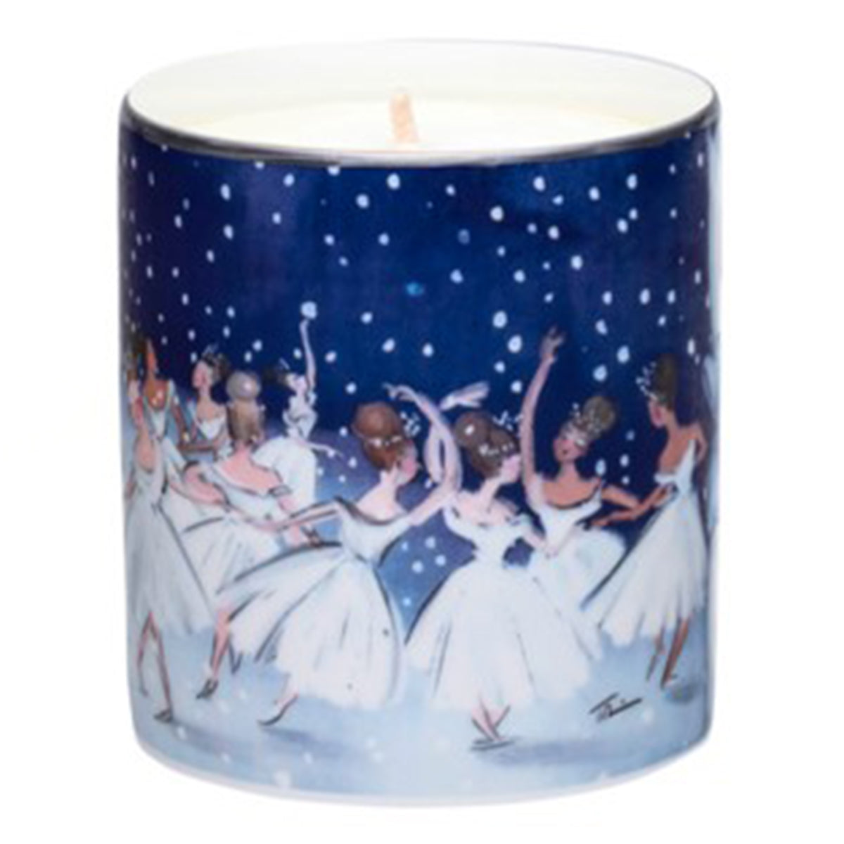 An image of Halcyon Days Waltz of the Snowflakes Unlidded Candle