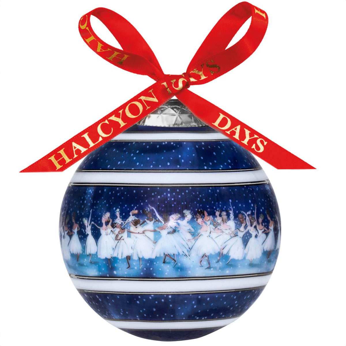 Halcyon Days Waltz of the Snowflakes Bauble