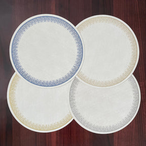 Bodrum Flare Round Set of 4 Placemat