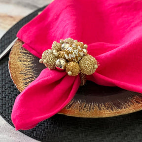 Bodrum Gala Set of 4 Napkin Ring