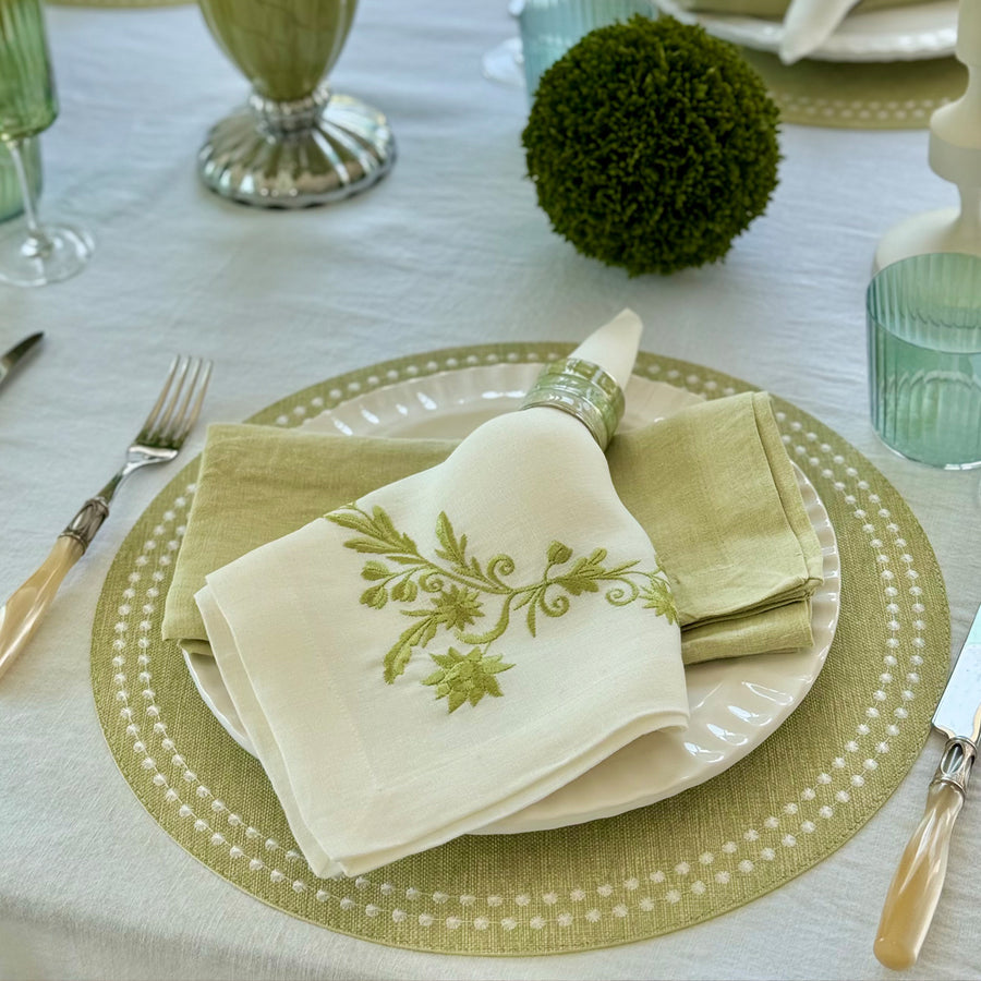 An image of Bodrum Pearls Set of 4 Placemat