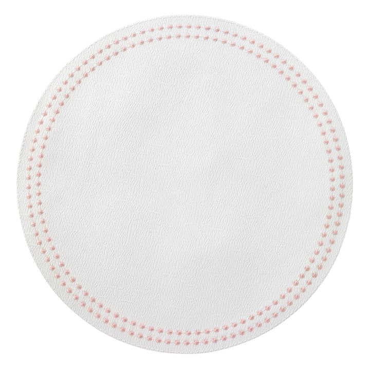 An image of Bodrum Pearls Round Placemat - Set of 4