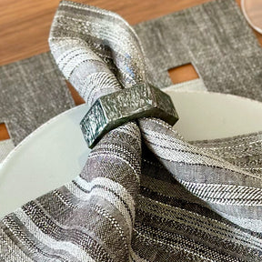 Bodrum Piper Set of 4 Napkin Ring