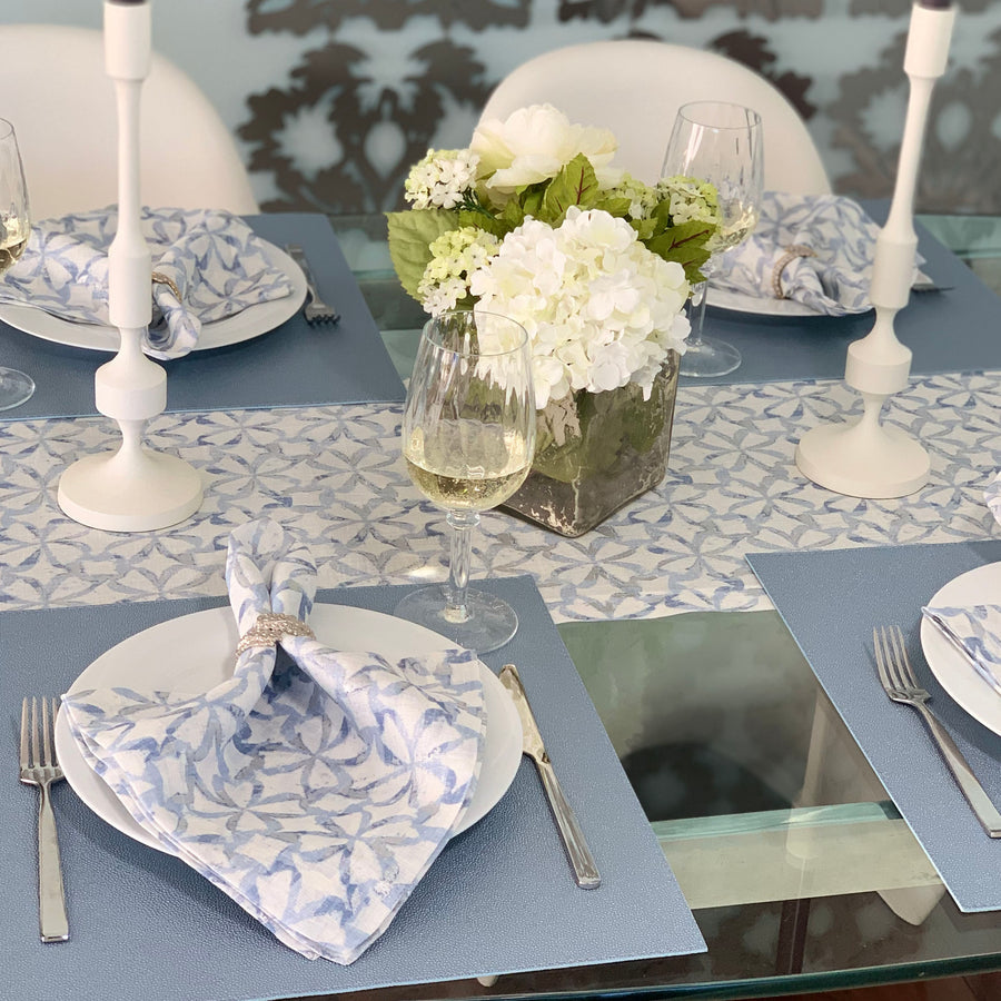 An image of Bodrum Shamrock Set of 4 Dinner Napkin