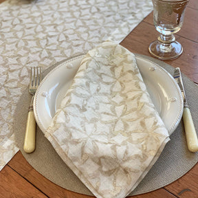Bodrum Shamrock Set of 4 Dinner Napkin