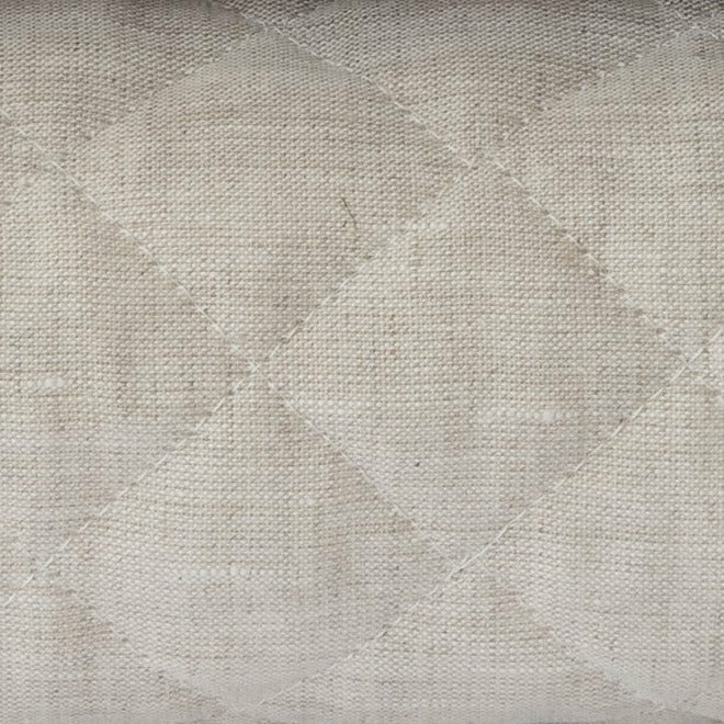 An image of Bovi Hudson Linen Quilted Sham