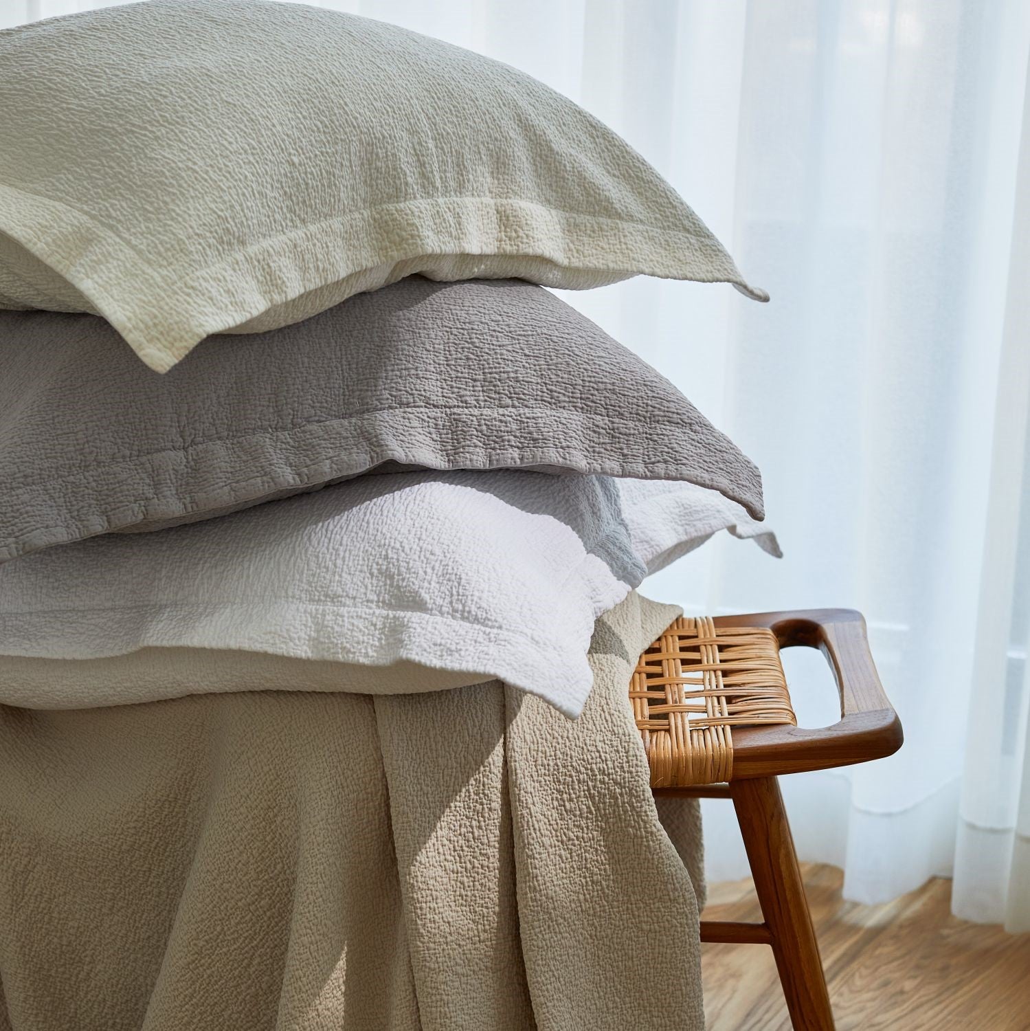 An image of Bovi Lucca Matelasse Quilt