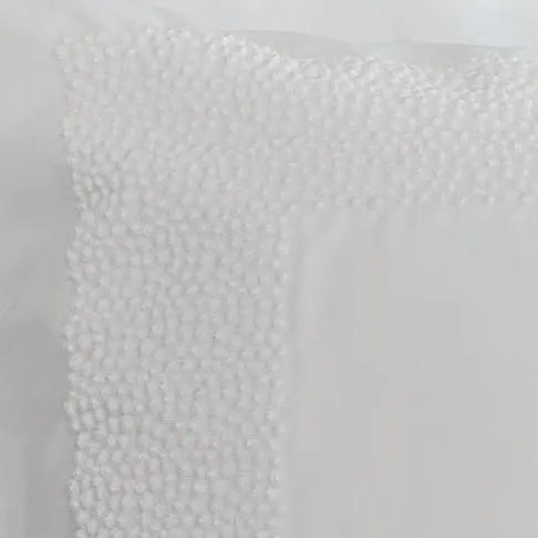 Bovi Pearls Sheet Set in white