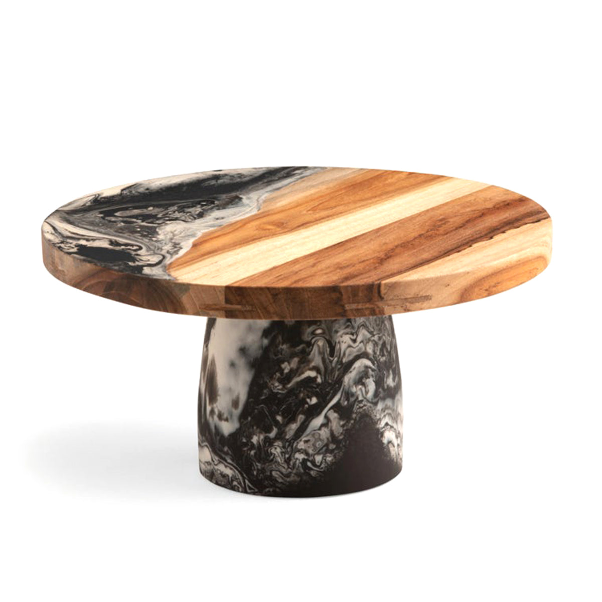Blue Pheasant Austin Swirled Resin Cake Stand