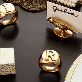 Blue Pheasant Clark Napkin Ring