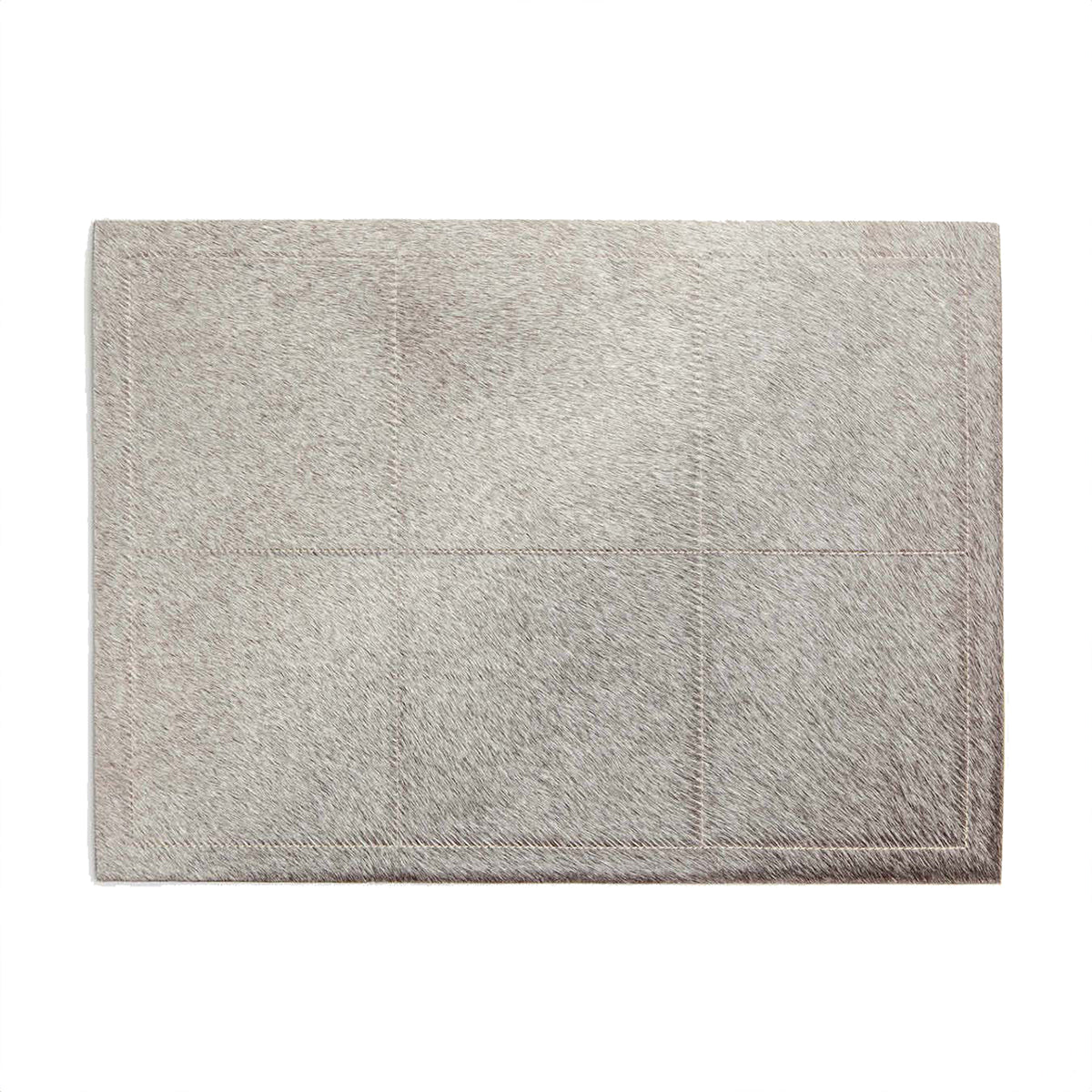 An image of Blue Pheasant Tanner Hair-On-Hide Rectangular Placemats - Set of 2