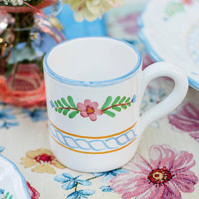 Vietri Bella Rosa Mug