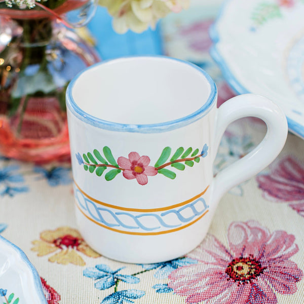 An image of Vietri Bella Rosa Mug