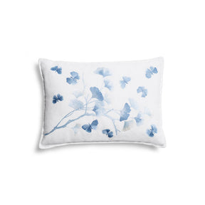 Michael Aram Butterfly Gingko Ombre Embroidered Decorative Pillow