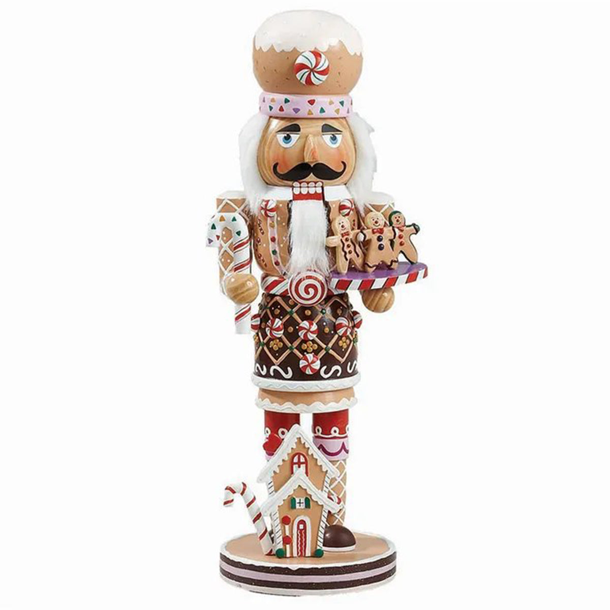 An image of Kurt Adler 16" Gingerbread Nutcracker