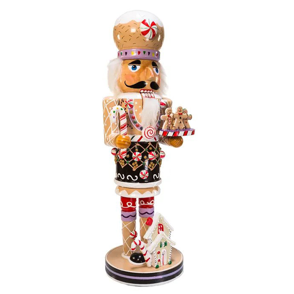 An image of Kurt Adler 16" Gingerbread Nutcracker