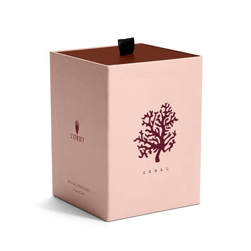An image of L' Objet Natural Curiosities Coral Candle 8 oz