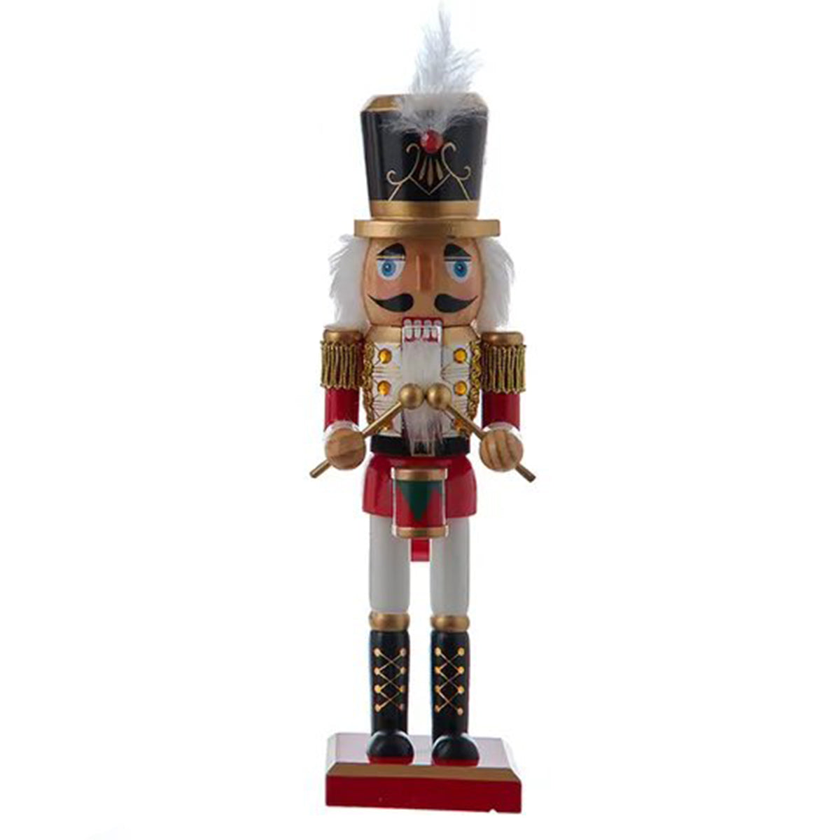 An image of Kurt Adler Embellished Soldier with Drum Nutcracker