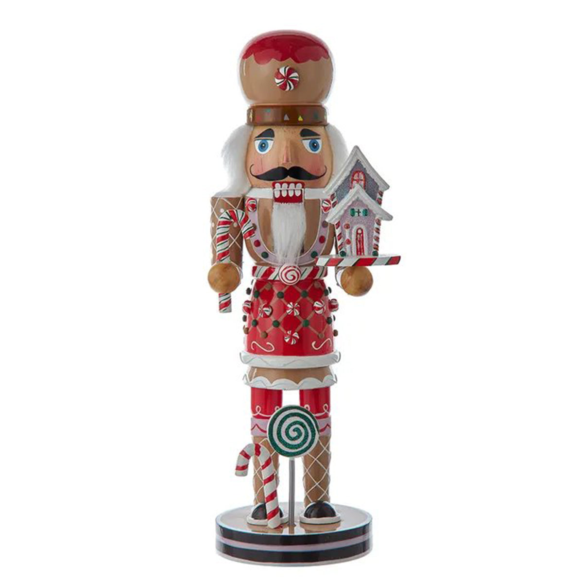 Kurt Adler 12" Gingerbread Nutcracker