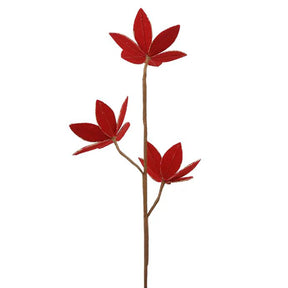 Kurt Adler Red Poinsettia Spray