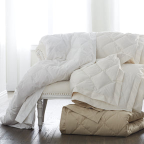 Scandia Home Diamond Quilted Everyday Down Blanket