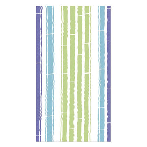 Caspari Bamboo Stripe Guest Towels