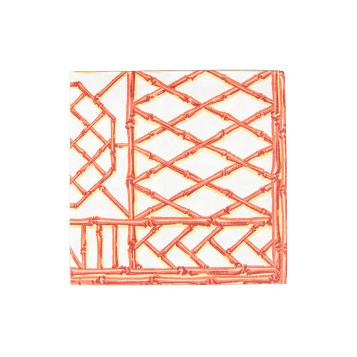 Caspari Bamboo Screen Cocktail Napkins