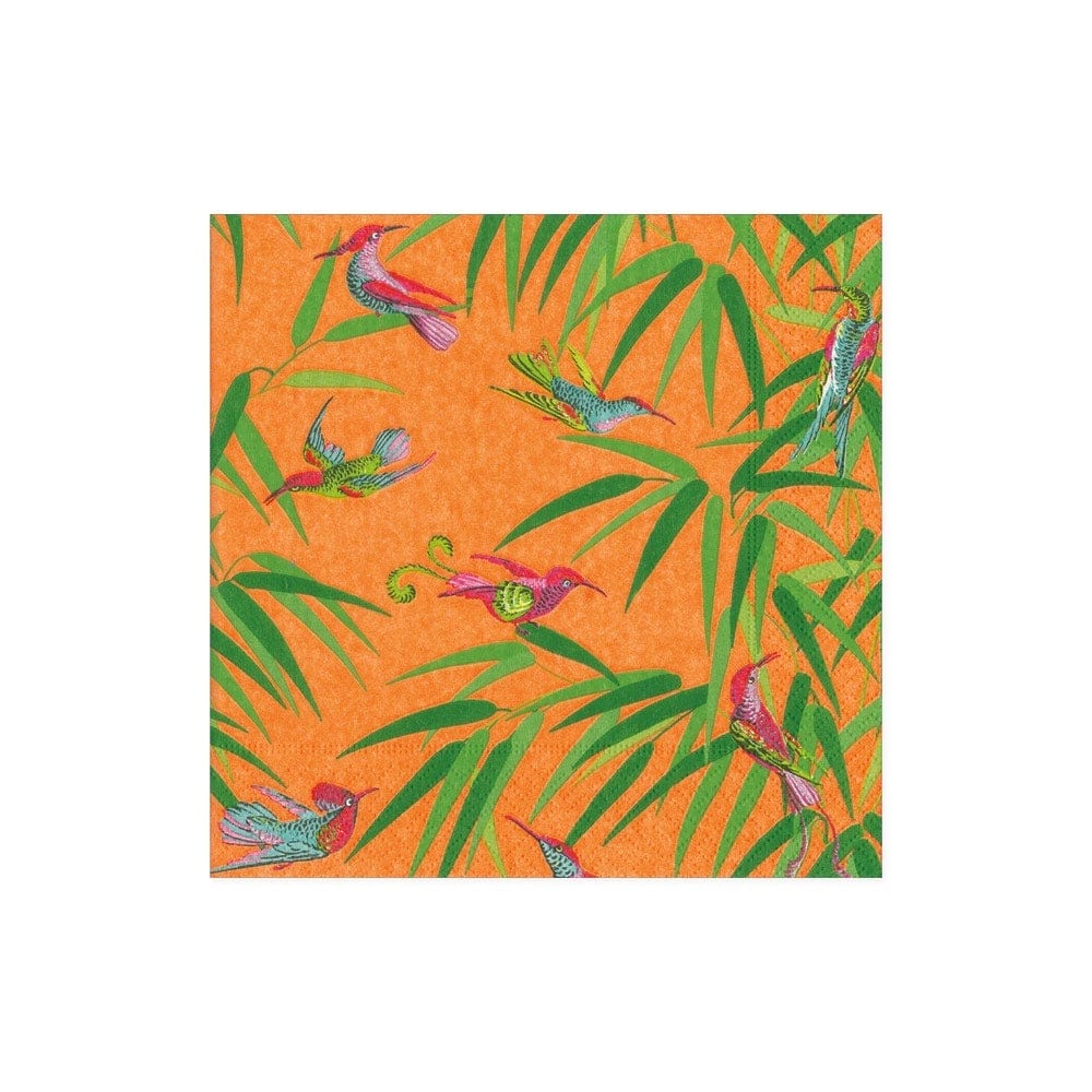 Caspari Birds in Paradise Cocktail Napkins