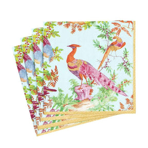 Caspari Chelsea Birds Luncheon Napkins