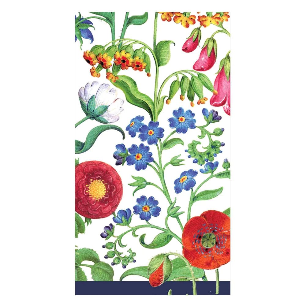An image of Caspari Cloisters Garden Guest Towels