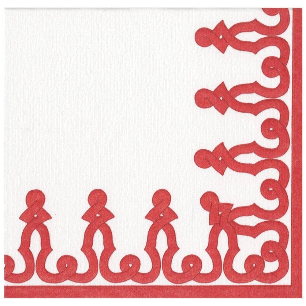 Caspari Dessin Passementerie Dinner Napkins