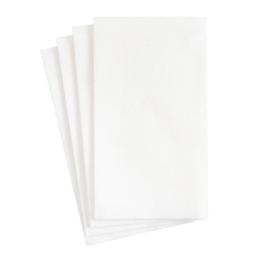 An image of Caspari Linen Solid Guest Towels