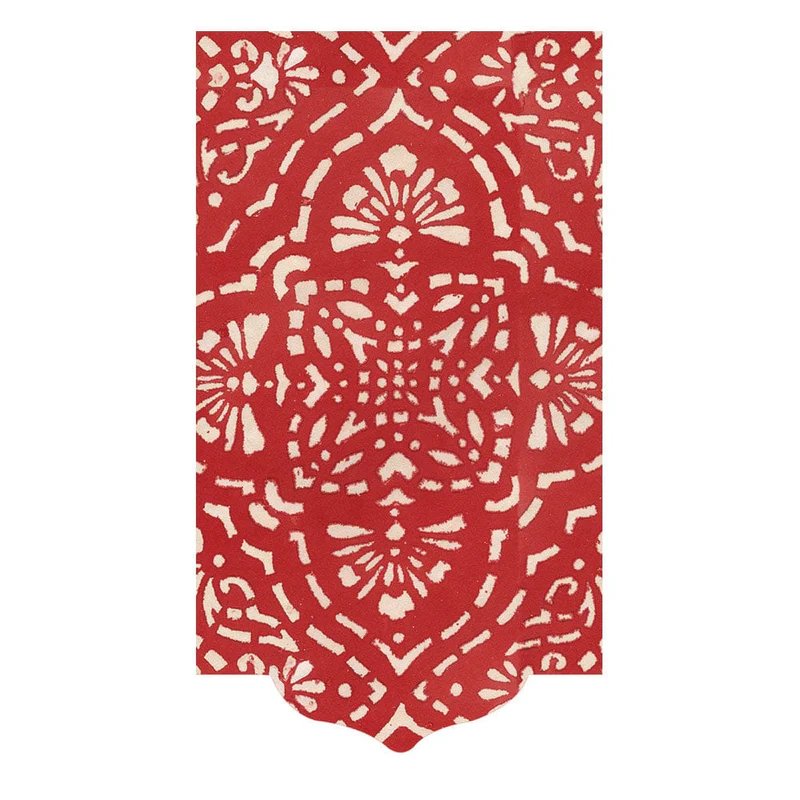 An image of Caspari Annika Die-Cut Guest Towels