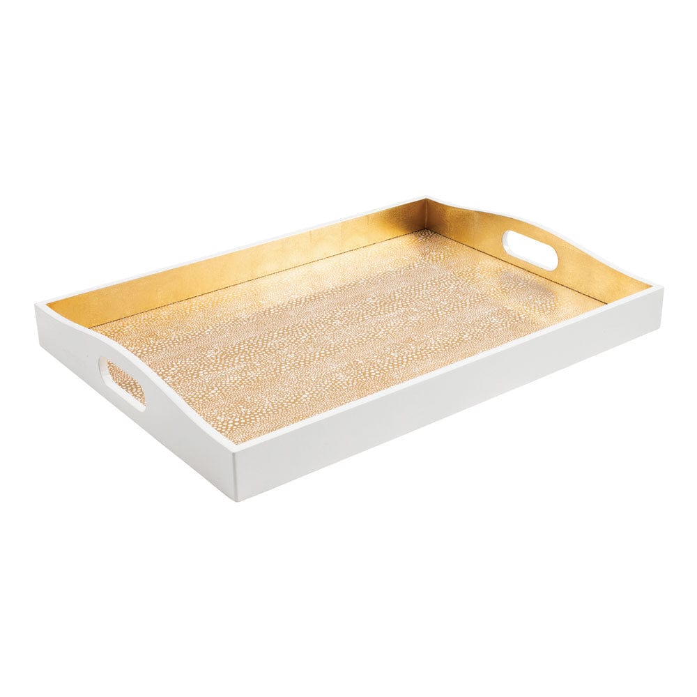 An image of Caspari Pebble Lacquer Tray