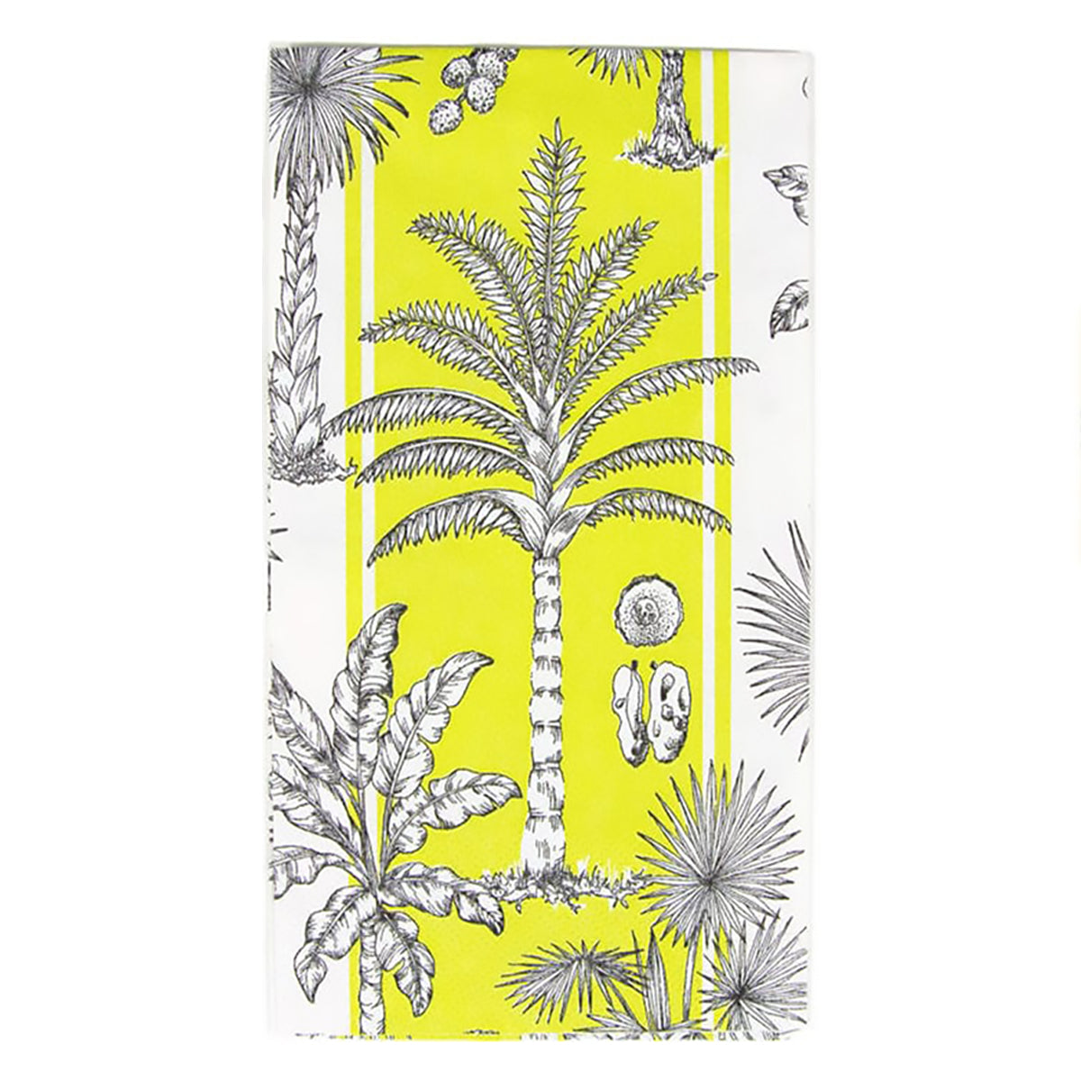Caspari Southern Palms Guest Towels