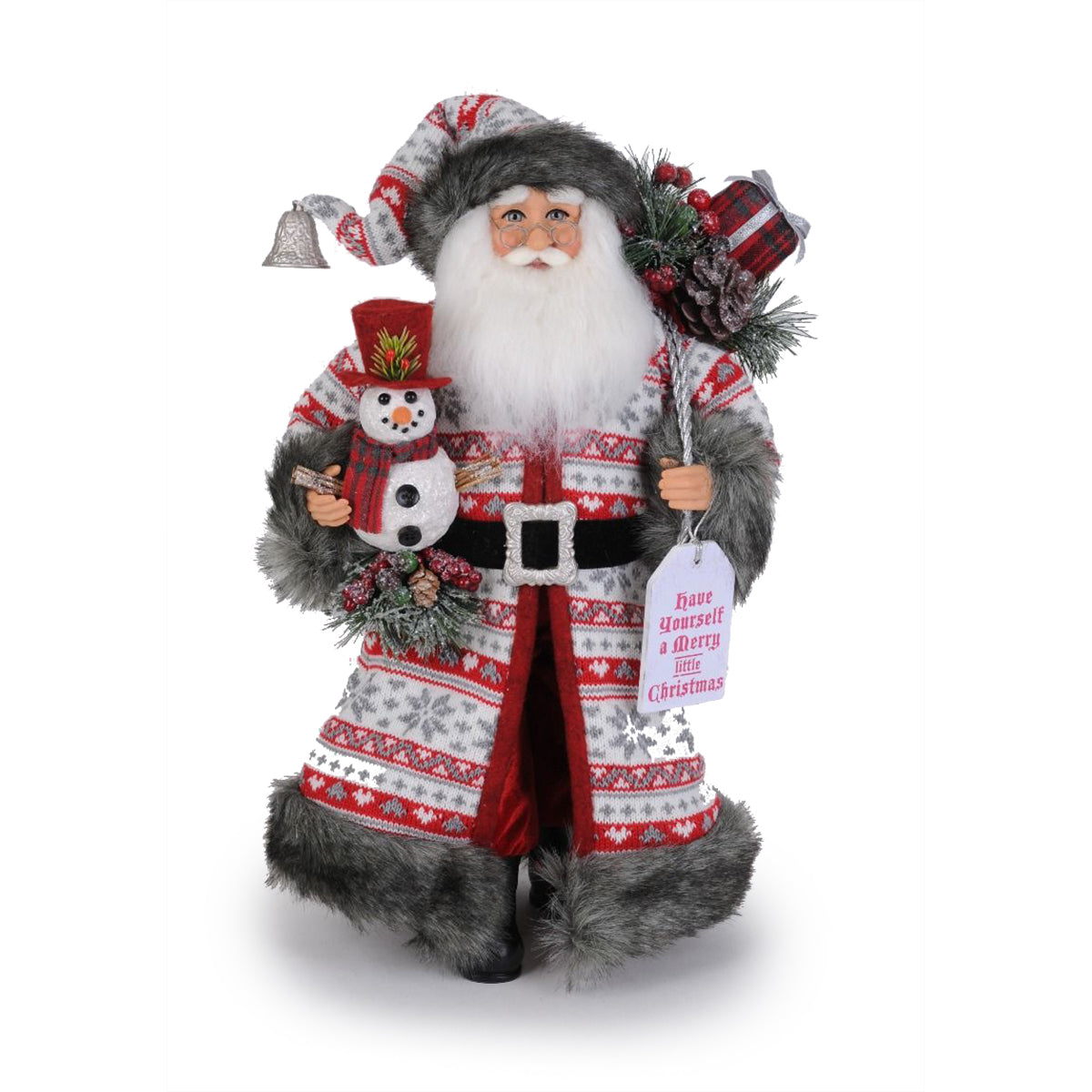 Karen Didion Snowflake Fun Santa