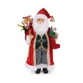 Karen Didion Traditional Stocking Santa