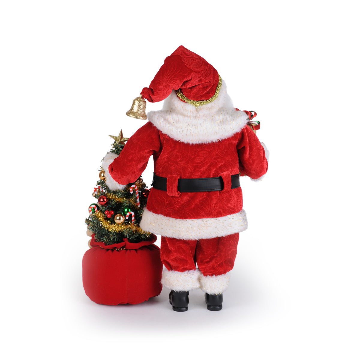 An image of Karen Didion Lighted Santa Bearing Gifts