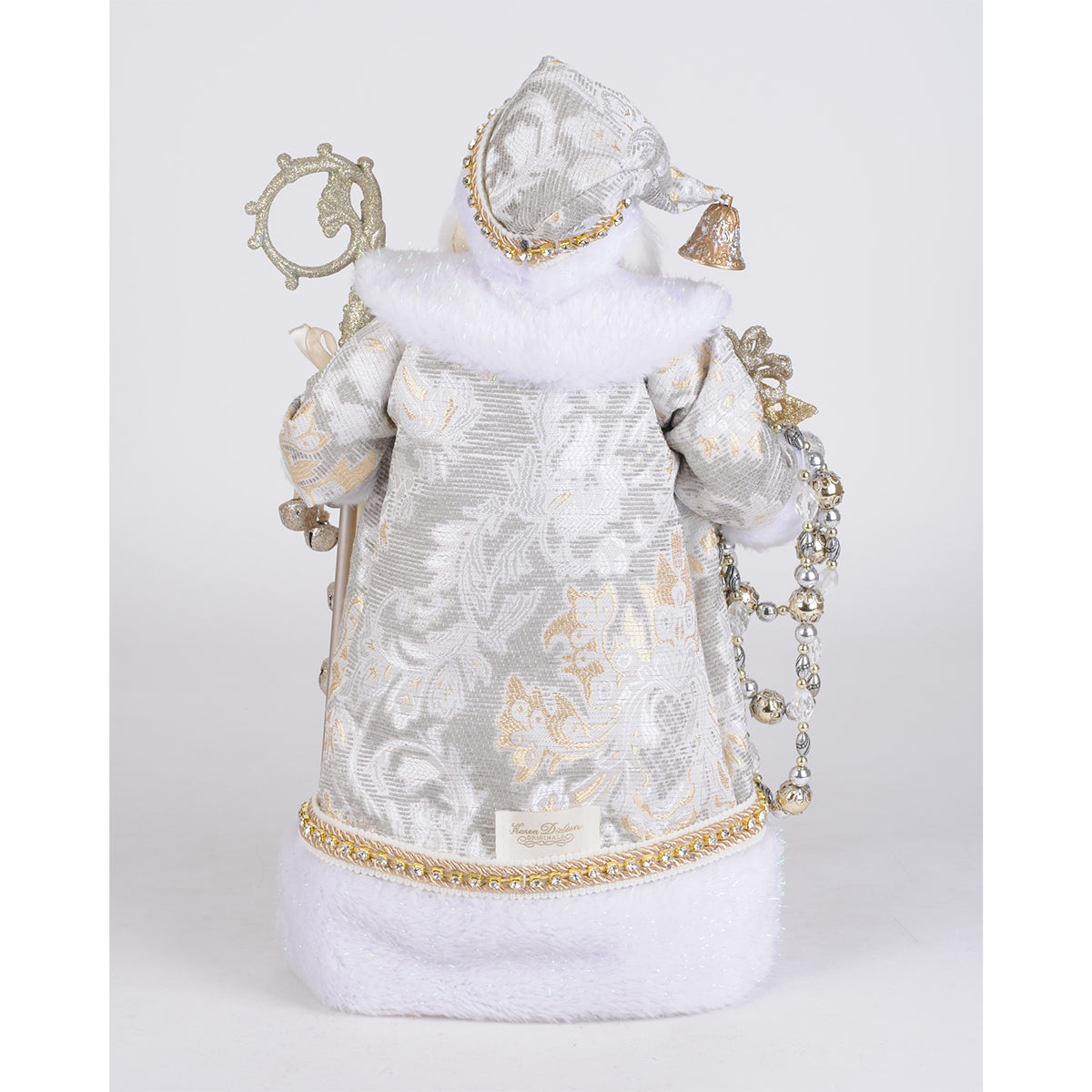 An image of Karen Didion Ivory & Gold Santa