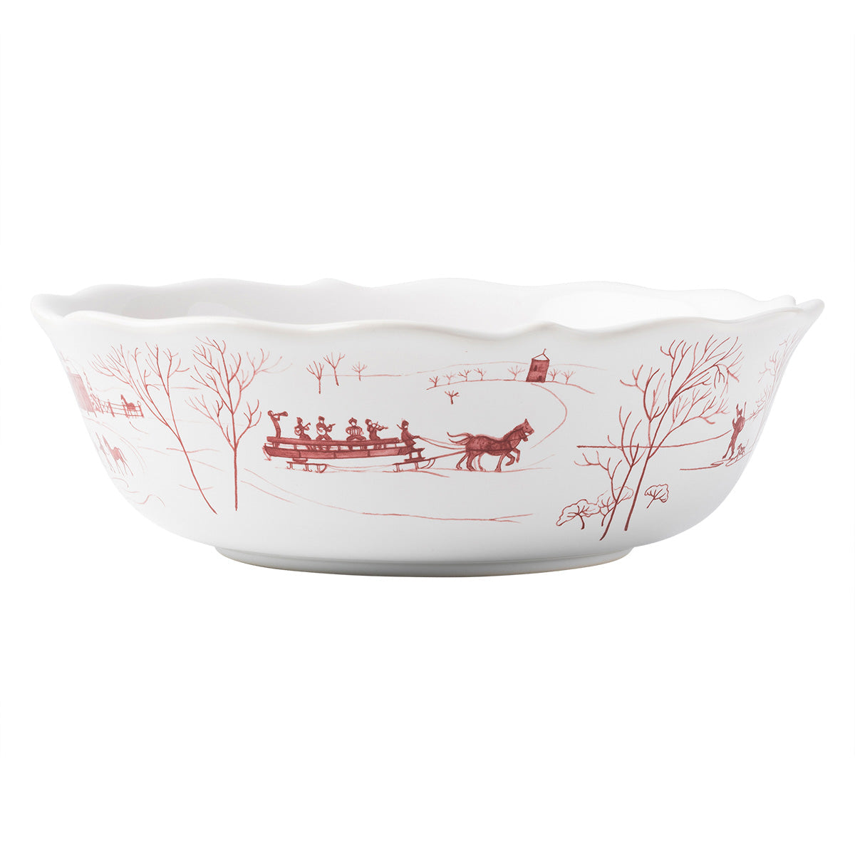 An image of Juliska Country Estate Winter Frolic Serving Bowl