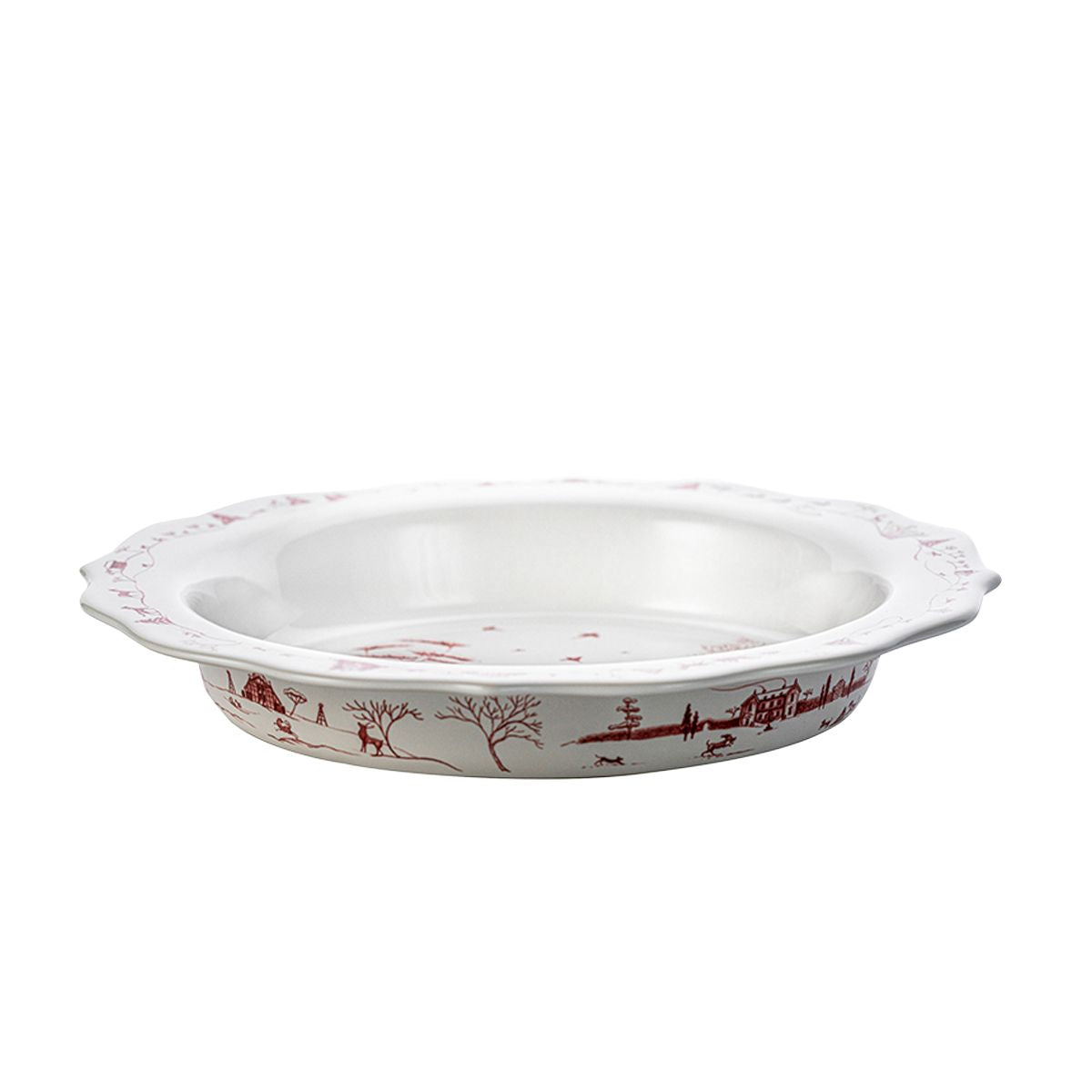 An image of Juliska Country Estate Winter Frolic Pie Dish