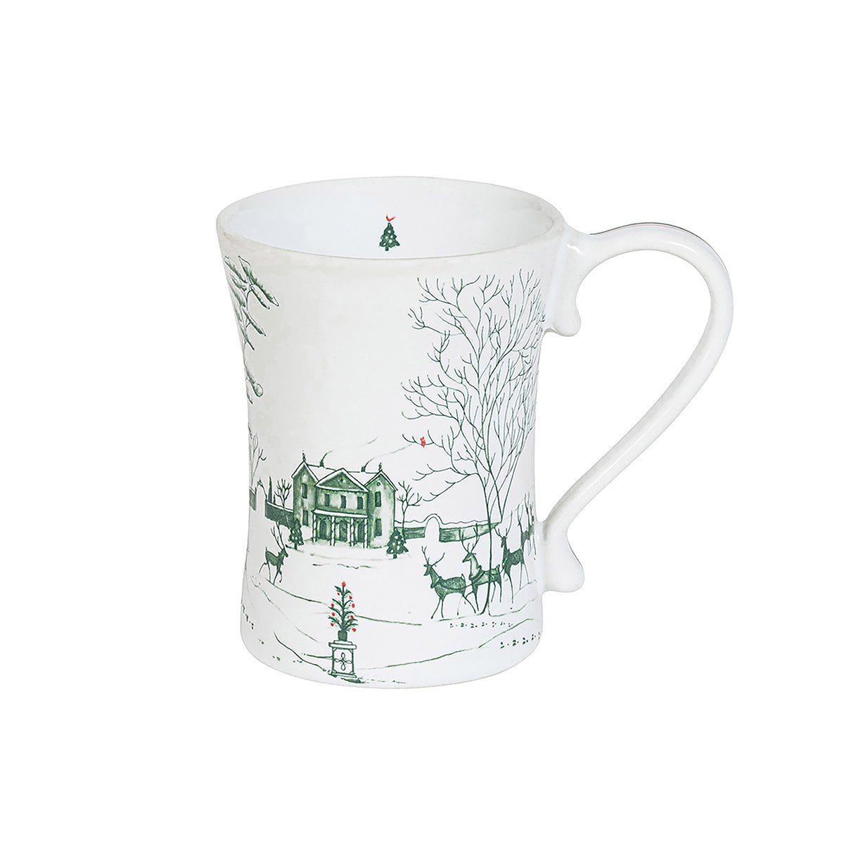 An image of Juliska Country Estate Winter Frolic 4pc Place Setting - Evergreen