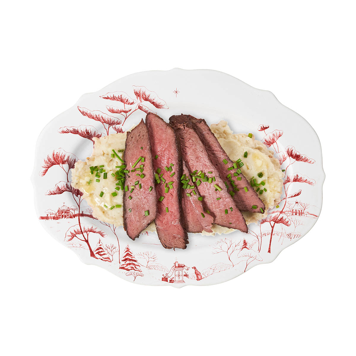 An image of Juliska Country Estate Winter Frolic Serving Platter