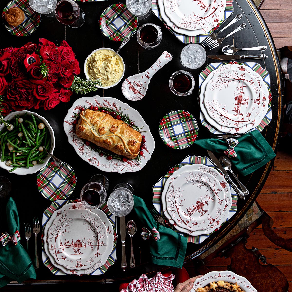 An image of Juliska Country Estate Winter Frolic Serving Platter