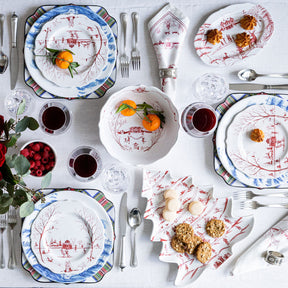 Juliska Country Estate Winter Frolic Tree Platter