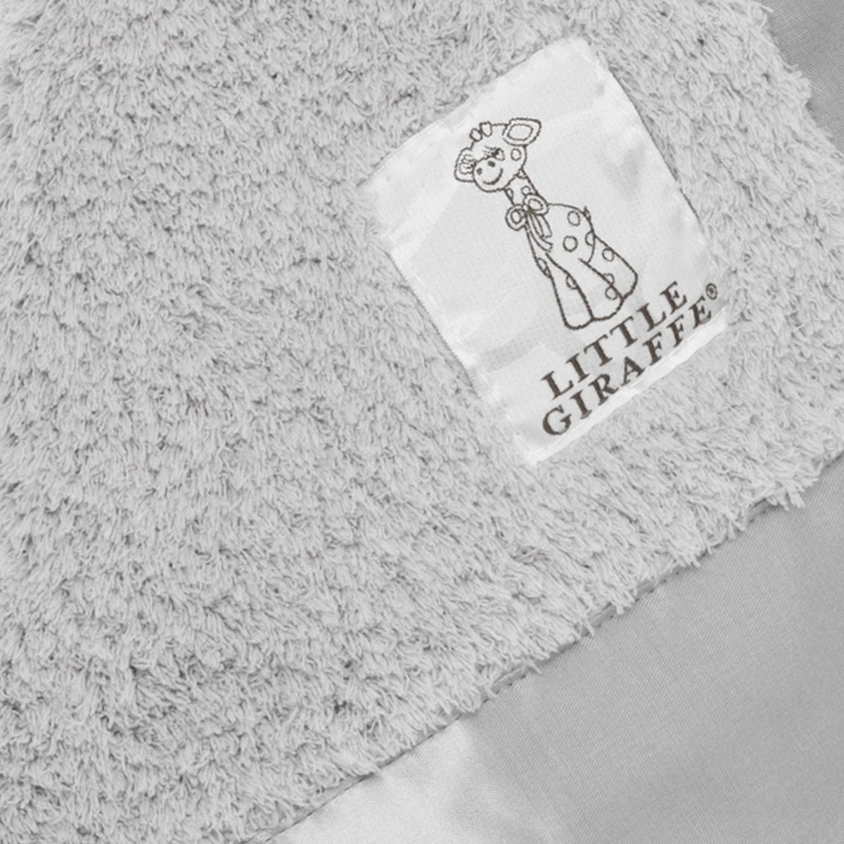 An image of Little Giraffe Chenille Blanky