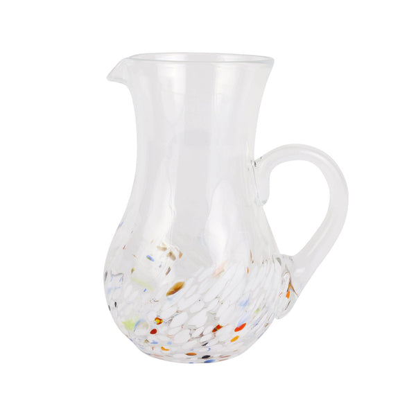 An image of Vietri Chiara Pitcher and Stirrer - White