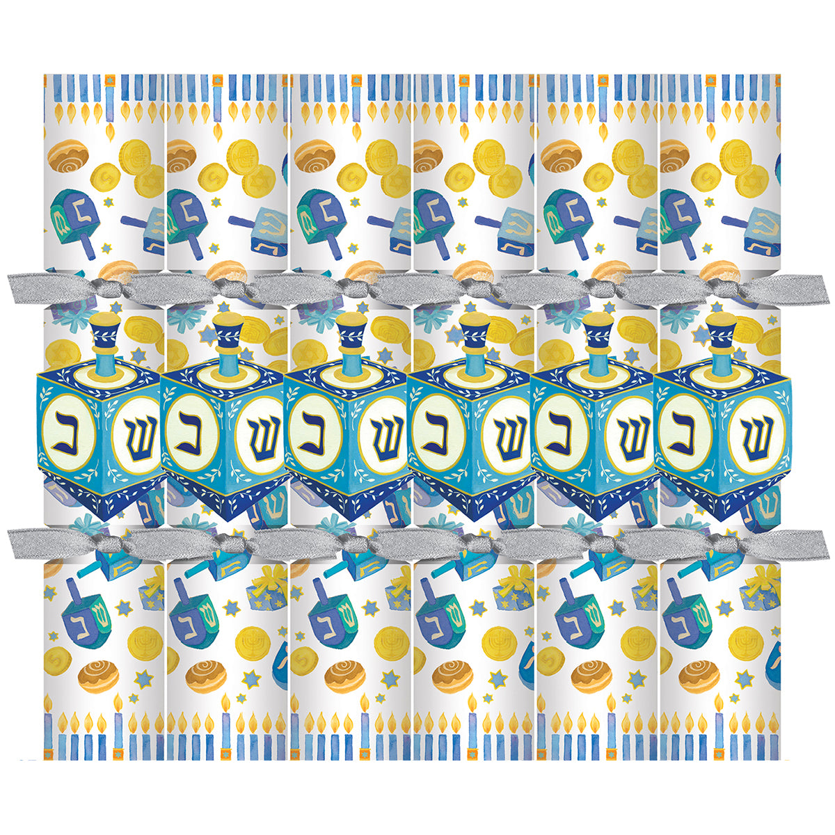 An image of Caspari Dreidel, Dreidel, Dreidel Crackers