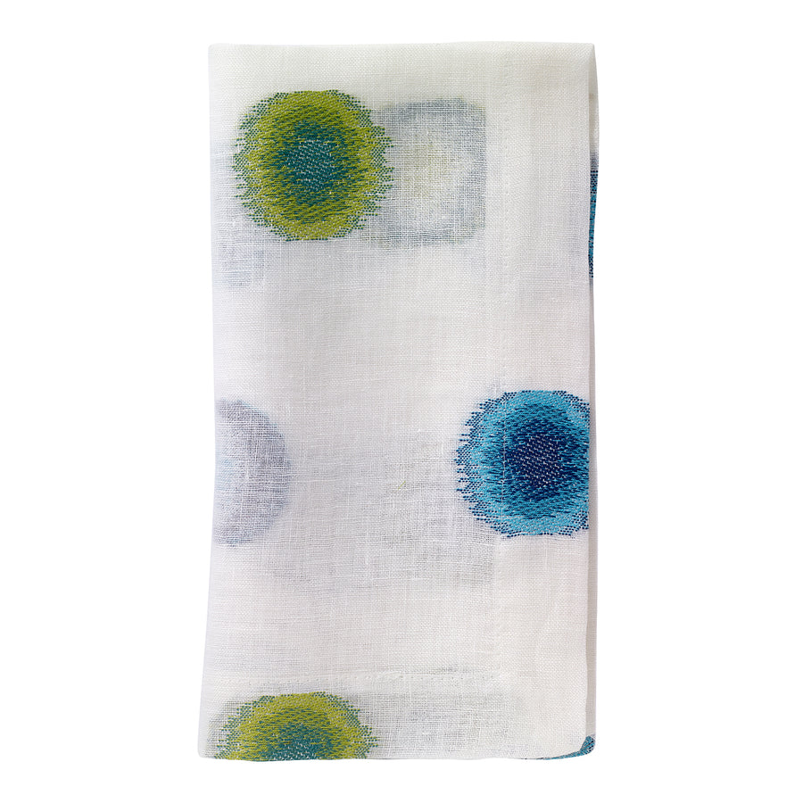 An image of Bodrum Confetti Set of 4 Dinner Napkin