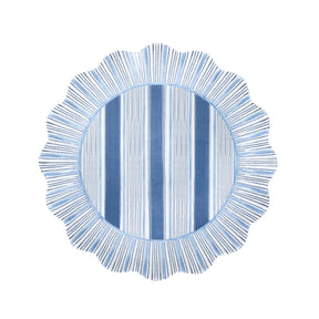 Juliska Cabana Stripe Melamine Dessert / Salad Plate Set of 4